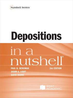 cover image of Depositions in a Nutshell